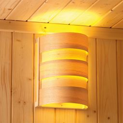 Karibu Saunalamp Classic Lamp voor sterkstroom of Plug&Play oven