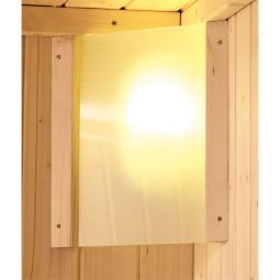 Karibu Saunalamp Premium Lamp voor sterke stroom of Plug&Play-oven