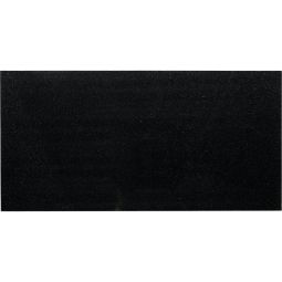 Wellker Graniettegels Absolut zwart gezaagd gepolijst 30,5x61 cm, dikte 10 mm