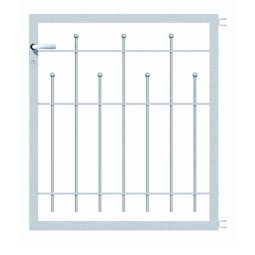 Alberts Sectionaaldeur Madrid verzinkt Ruwstaal, 100 cm breedte