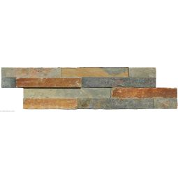 Wellker wandverblender natuursteen leisteen Multicolor Format Z 40x10 cm baksteenformaat Voor wandontwerp geschikt