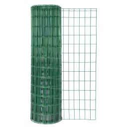 Alberts Lasdraadgazaun Fix-Clip Pro® groen metalen hek Stabiel metalen hek met clip-bevestigingssysteem, 5x10 cm maaswijdte, 0,22 cm draaddikte, 25 m lengte
