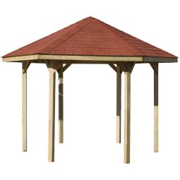 weka tuinhuisje 656 Pavillon houten paviljoen verschillende maten, keteldrukgeïmpregneerd