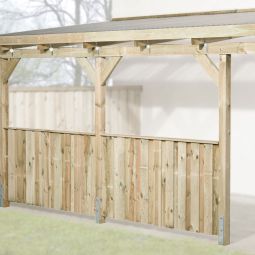weka balustrade voor terrasoverkapping 671 Hoogte 90 cm, drukgeïmpregneerd