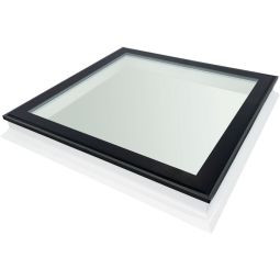 Roto OnTop FF plat dakraam FF3C K1Fi Comfort kunststof wit Volledig verglasd, 3-voudig-Comfort veiligheids- en warmte-isolatieverglazing
