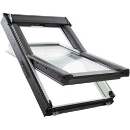 Roto zwaairaamen configurator RotoQ Q4 K200 kunststof aluminium dakraam Personaliseer uw dakraam - grootte, bediening, beglazing en energie-efficiëntie kunnen met de configurator individueel worden aangepast