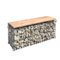 bellissa Steenkorfbank basic Compleet-set Steenkorf voor vrije opstelling, staafdikte 3,5/3,5mm, incl. zitoppervlak, maaswijdte 25x100mm