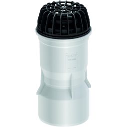 ACO Vario 2.0 afwateringsaansluiting met bladvangers voor deurmat Een waterdichte aansluiting van polypropyleen, volgens DN100