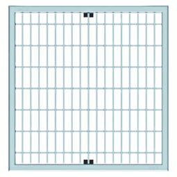 ACO Self XtraPoint roosterhekwerk staal verzinkt voor puntafvoer Verzinkte gaasrooster voor punctuele oppervlakte-afwatering, 250x250 mm voor puntafvoer, berijdbaar