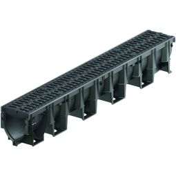 ACO XtraDrain afvoergoot incl. Microgrip rooster Gemaakt van polypropyleen met V-profiel en drainlock-systeem, verschillende belastingsklassen