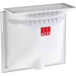 ACO Therm® Lichtschacht compleet-set 400 mm diepte strookmetaal rooster beloopbaar Lichtkoker, rooster & montageblok