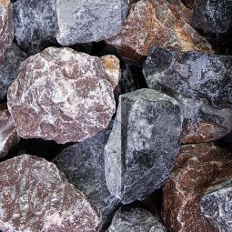 Steenslag Alpenmix 32-60 mm Körnung