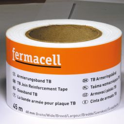 fermacell wapeningsgaas TB 45 m x 60 mm, wit, maximale trekkracht ca. 550N respectievelijk 5 cm, verrotingsbestendig