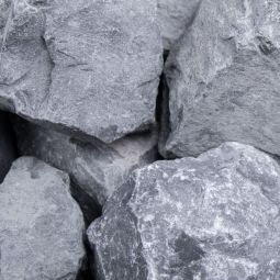 Breuksteen Basalt verschillende korrelgroottes