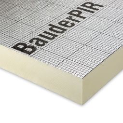 Bauder platdakisolatie BauderPIR FA TE polyiso-hardschuim dakisolatie 1200x600 mm, Dikte: verschillend