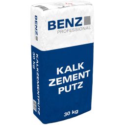BENZ PROFESSIONAL Kalkzementpleister 30 kg zak, voor buitenpleister en binnenpleister