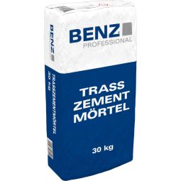 BENZ PROFESSIONAL trasscementmortel voor binnen en buiten, wit Voor duurzame natuursteen- en metselwerktoepassingen met verminderd risico op kalkuitbloei