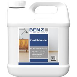 BENZ PROFESSIONAL Vinyl Refresher kleurloos Vloeronderhoud Opfrisching en bescherming voor belaste designvloeren, voor het opnieuw opbouwen van een verzorgende beschermingslaag