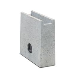 BIRCOplus Lineaire putput voor afvoergoot NW100, 1- of 2-zijdige aansluiting, met slibeimer en geurverzegeling, KG-mof DN 100