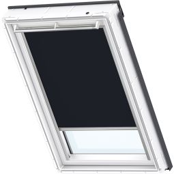 VELUX Verduisteringsrollo Uni Donkerblauw 1100 Dakraam-verduisteringsrolgordijn in elegant donkerblauw voor optimale verduistering