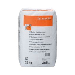 fermacell Vloer-egalisatiemiddel Voor de vervaardiging van vlakke, gladde oppervlakken tot 20 mm laagdikte, hoge sterkte, na 3 uur beloopbaar, 25 kg