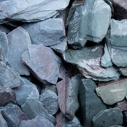 Leisplits Canadian Slate Groen Leisteen, verschillende korrelgroottes