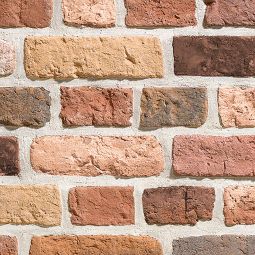 DE RYCK Wandverblendstenen Granulit 50 Kamin-Mix binnen en buiten Natuursteennagemaakte uit beton, baksteen-uitstraling