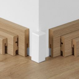 Parador buitenhoeken type 2 plint wit 2 stuks, voor plinten SL 3, SL6 en SL18