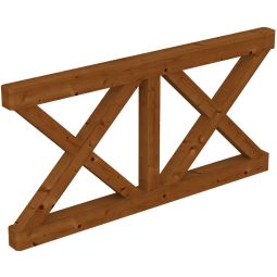 Skan Holz brustvering Andreastkruisen Douglasspar Nootboom verschillende groottes, Douglas