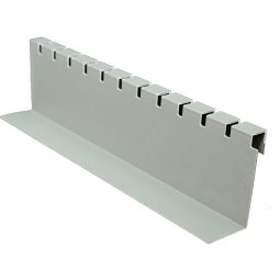 ferax disto aansluitprofiel voor bestrating lichtgrijs Voor een schone en onopvallende afstand, bedekt de noppenbaanrand, ventilatie blijft behouden