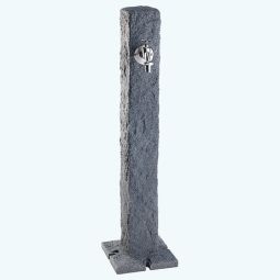 GRAF Graniet waterkraanpaal darkgranite waterkraanplaats universeel inzetbaar