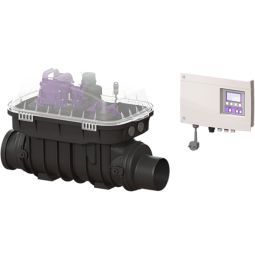 KESSEL terugstuwpompinstallatie Pumpfix-F-Komfort Compleet-set voor inbouw in een vrijliggende afvoerleiding