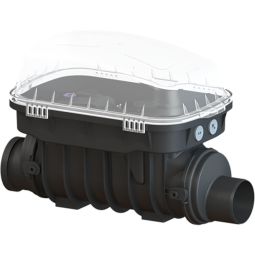 KESSEL Afvoerlichaam-reinigingsbuis Controlfix Compleet-set voor inbouw in een vrijliggend afvoersysteem