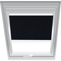 Roto privacyrolgordijn Zwart 2-R32 lichtdoorlatend, bediening manueel, configureerbaar voor verschillende raamformaten