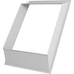 VELUX Dakraambinnenlijst LSD 2000 Basiselement 50 wit verschillende maten, inclusief BBX dampremmende folie schort