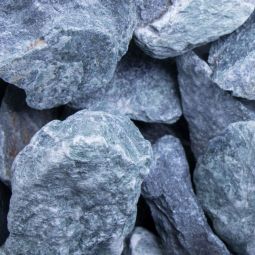 Breuksteen Marmer Groen verschillende korrelgroottes