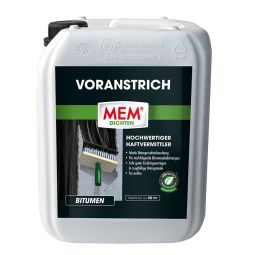 MEM VORANSTRICH 5 liter bitumenvrije, dunvloeibare bitumencoating
