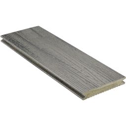 NATURinFORM wpc-terrasplanken 21x139mm DE NATURLINIE grafietgrijs massief natuurlijke houten uitstraling, geschikt voor blote voeten