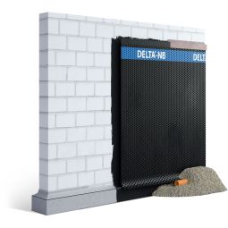 DELTA-NB Noppen-onderlaag eenlaags Rollenlengte: 20 meter