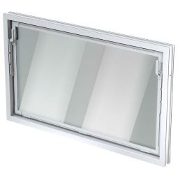 ACO bijgebouwraam kipraam helder glas ESG Warmtewerende beglazing, geïntegreerde meerkamer-holle profielen voor een hoge isolatiekracht, grote glasoppervlakte voor maximale lichtinval