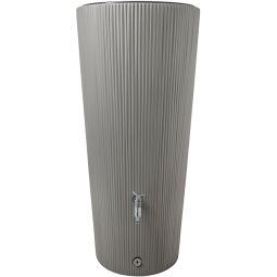 GRAF Garantia Regenton Linus 2in1 zinkgrijs Regenopslagvat 220 L, met geïntegreerde plantenschaal