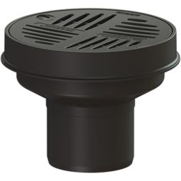 KESSEL Hofafvoer Ecoguss DN100 verticaal B125 rond met Lock+Lift vergrendeling