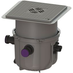 KESSEL Opvoerinstallatie Minilift S KTP 300-S1 voor fecalievrij afvalwater, ter inbouw in de bodemplaat