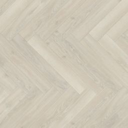 Parador laminaat Trendtime 3 eik Skyline wit natuurmatte structuur Klikverbinding, Visgraatpatroon, 4-zijdige V-voeg