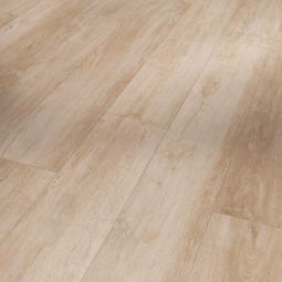 Parador Laminaat Basic 400 landhuisplank oud hout beige mat structuur geslepen Klikverbinding, 4-V-voeg, geschikt voor leggen op vloerverwarming