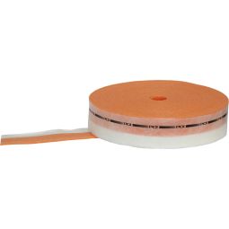 PCI Pecitape Silent zelfklevende randafdekkingsstrip oranje 20m rol, ter voorkoming van geluidbruggen