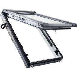 Roto dakraam Designo R86E K200 Acoustic beglazing NE kunststof raam 3-voudig veiligheids- en warmte-isolatieglas, geluidsisolatieuitvoering 4, klap-draaibaar raam