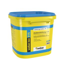 weber Kellerabdichtung weber.tec 915 Bitumendikte bekleding 1-componenten 10 of 30 liter container