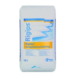 Rigips Rigidur droogstortlaag Natuurlijke expanded clay voor betrouwbare egalisatie en isolatie van de ondergrond, 50 liter zak