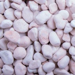 Siersplit Rosa Corallo getrommeld verschillende korrelgroottes